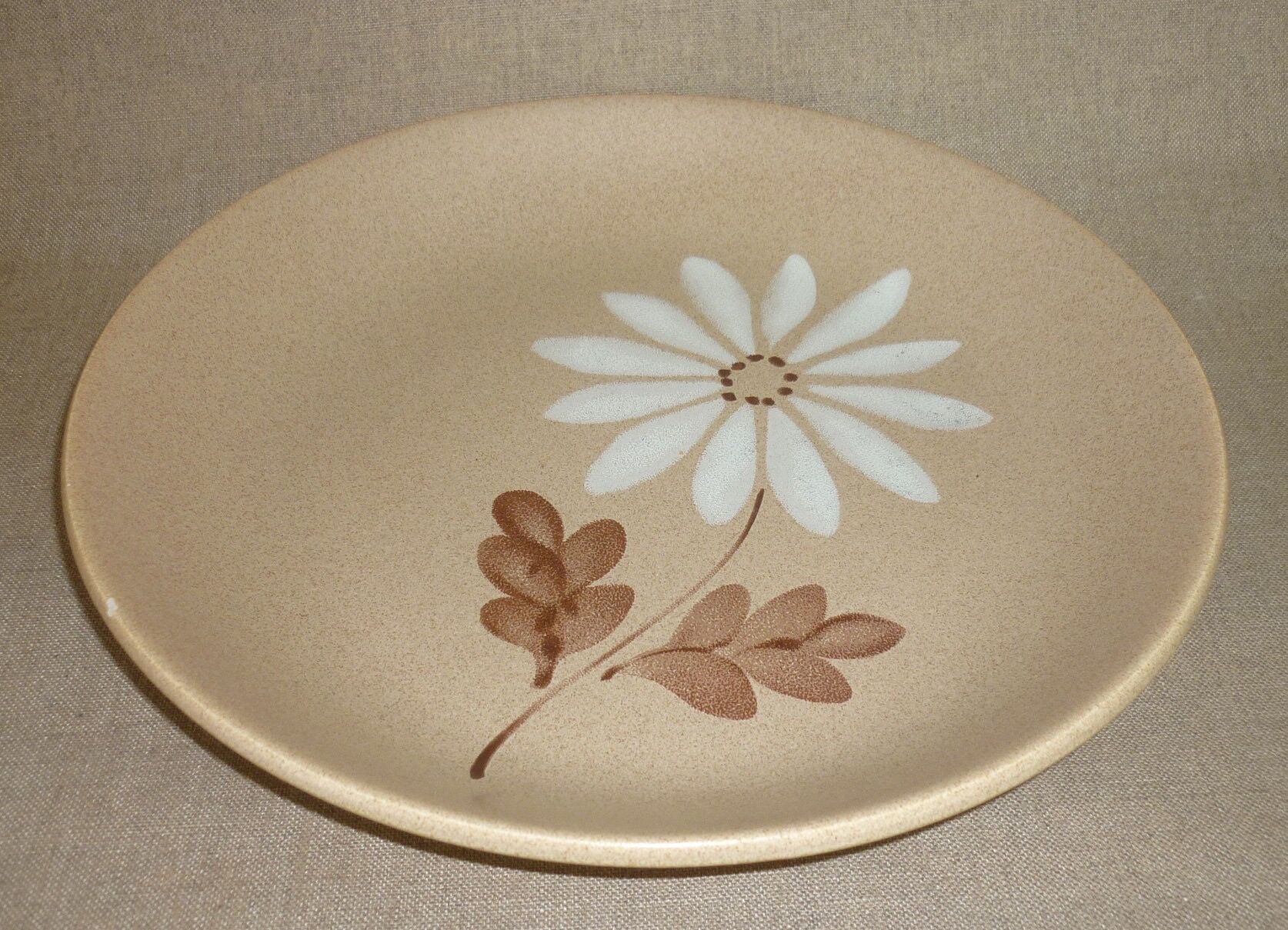 Large Saint Amand stoneware deep dish, Autumn model