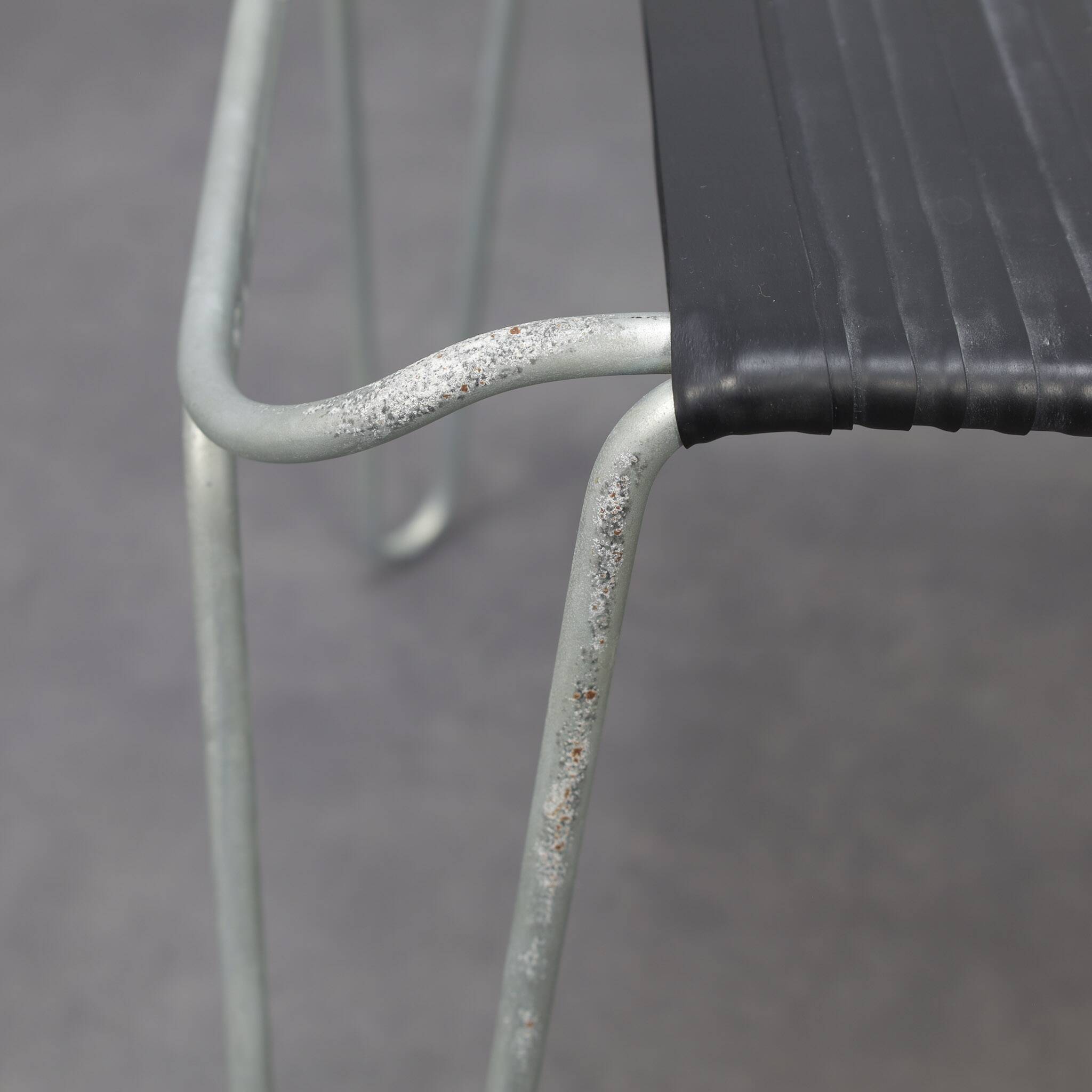 Rare pair of “Rubber Band” chairs by Tom Dixon