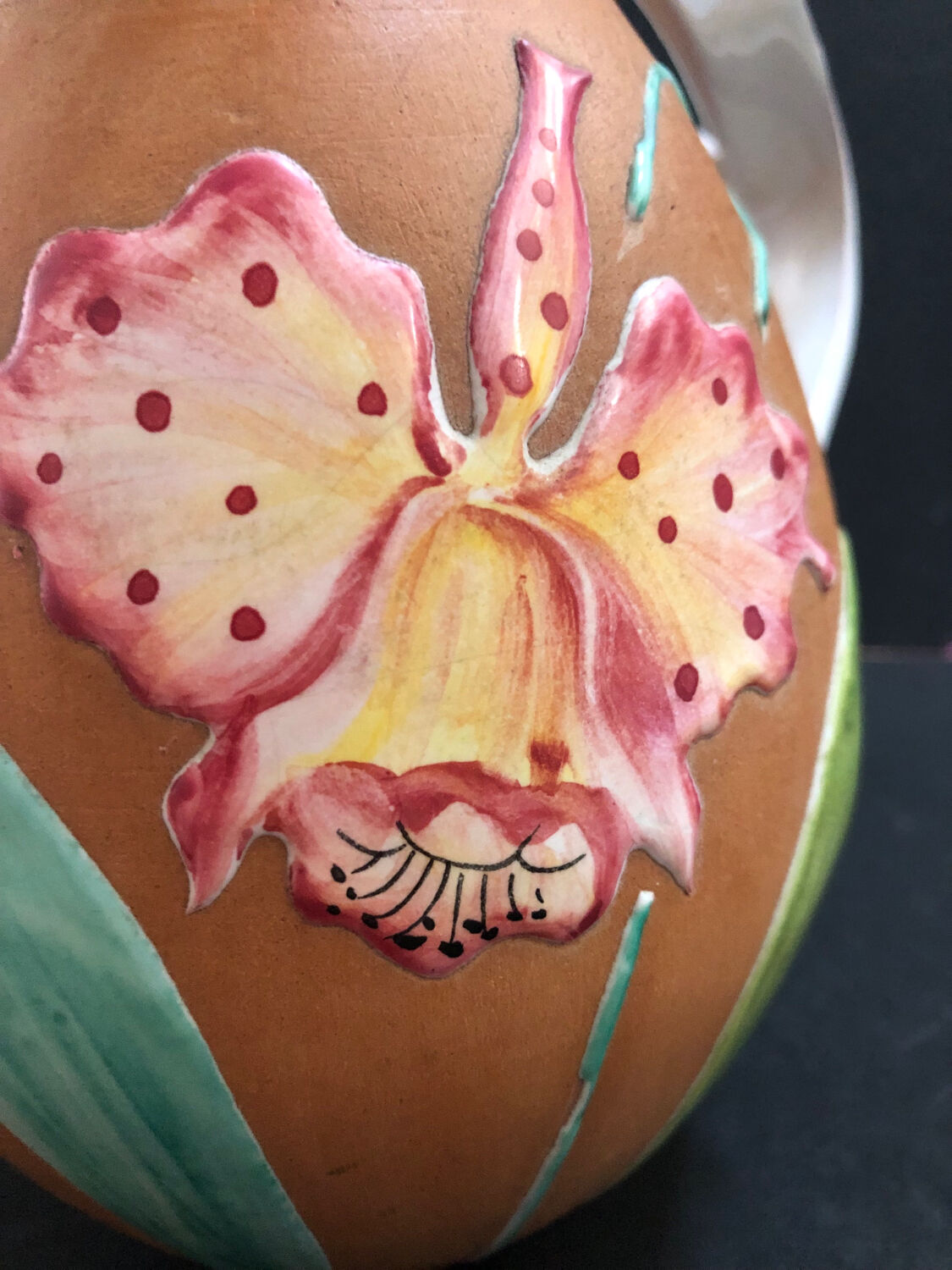 Fiamma Italy ceramic pitcher vase