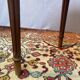 Table bouillotte plateau en marbre blanc