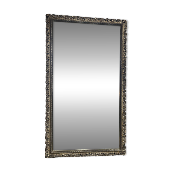 Miroir rectangulaire doré — Beyit