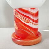 Lampe de table en verre de Murano 1960