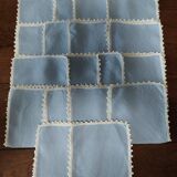 Table linen tablecloth eighteen napkins eighteen coasters