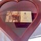 Faberge Heirloom Furniture Collection Heart-Shaped Display, Vintage Jewelry