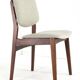 Set of 4 dining chairs 'Overpelt' - mid century dutch design in teak