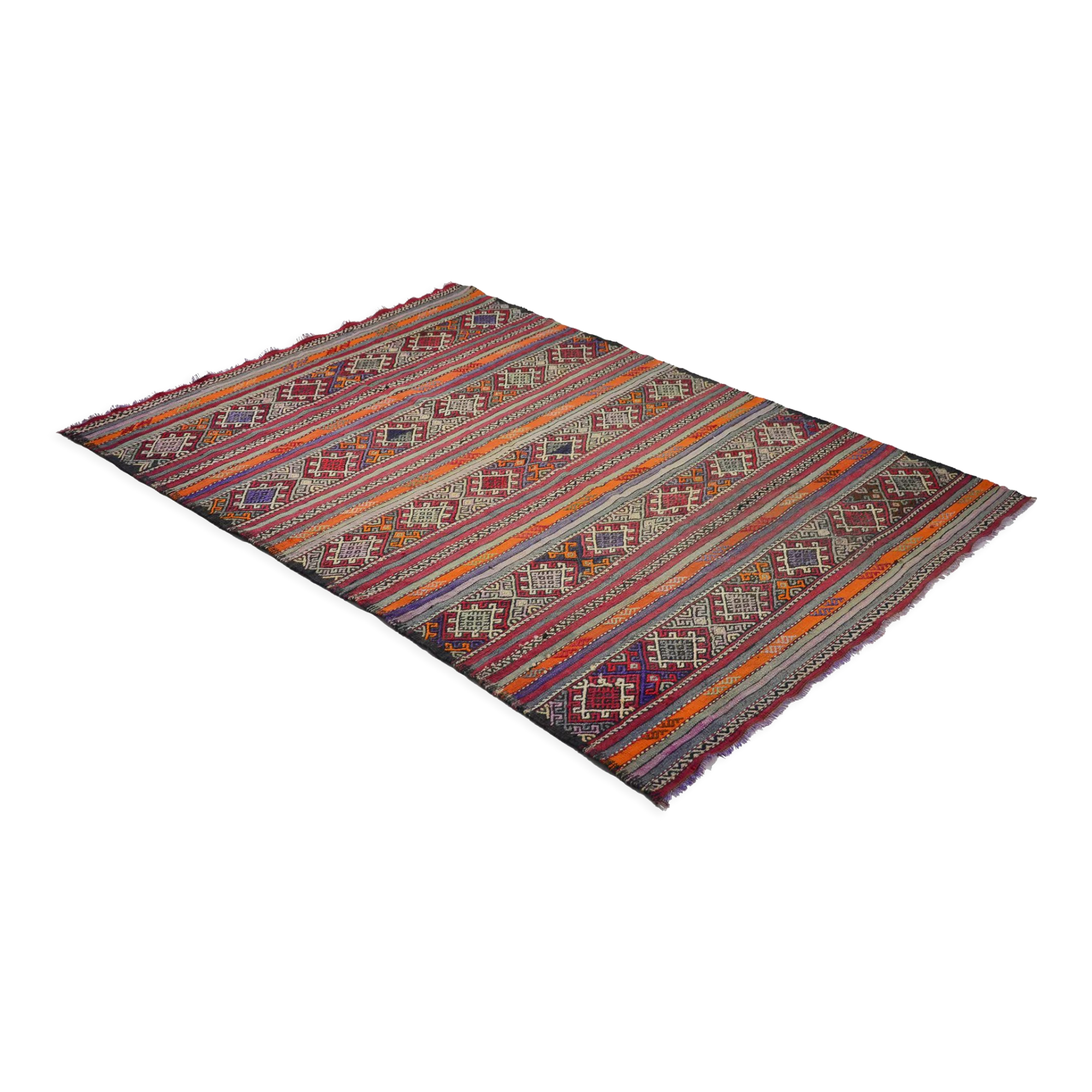 Anatolian handmade kilim rug