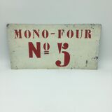 Industrial plate "Mono-oven"