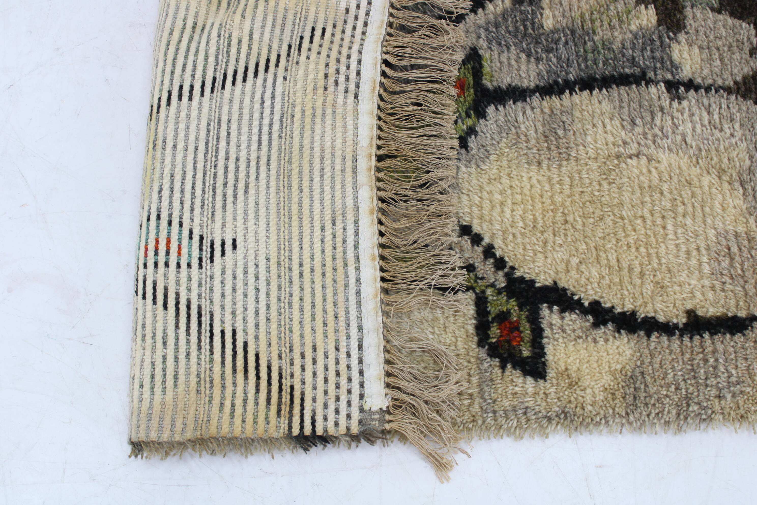 Petit tapis en laine danois des années 1970