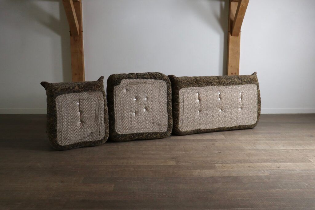 Ligne Roset Togo sofa set Liberty special edition by Michel Ducaroy, 1979