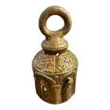 Ceramic lanterns, decorated with religious icons.