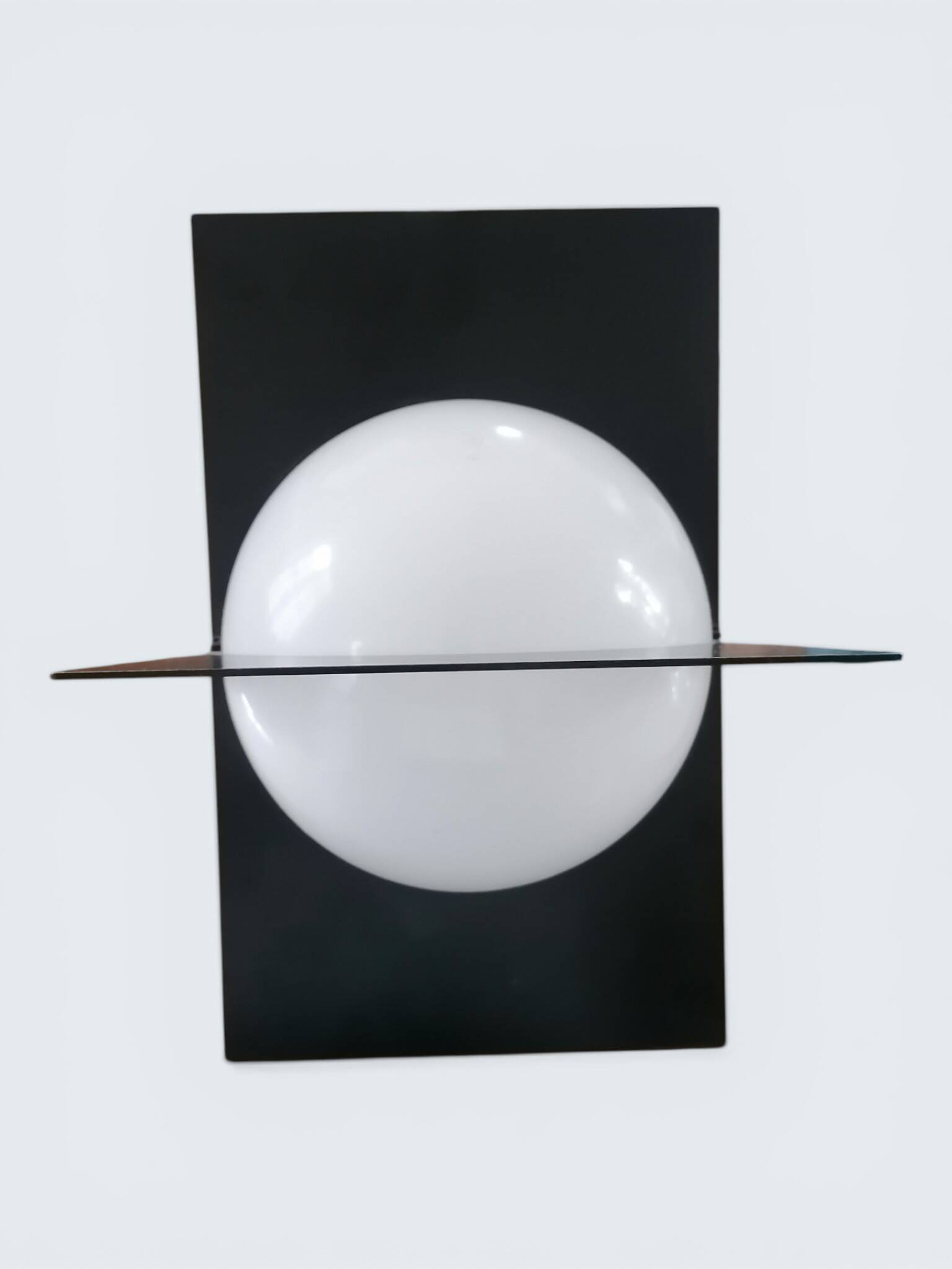 Vintage space age Little Boy globe lamp.