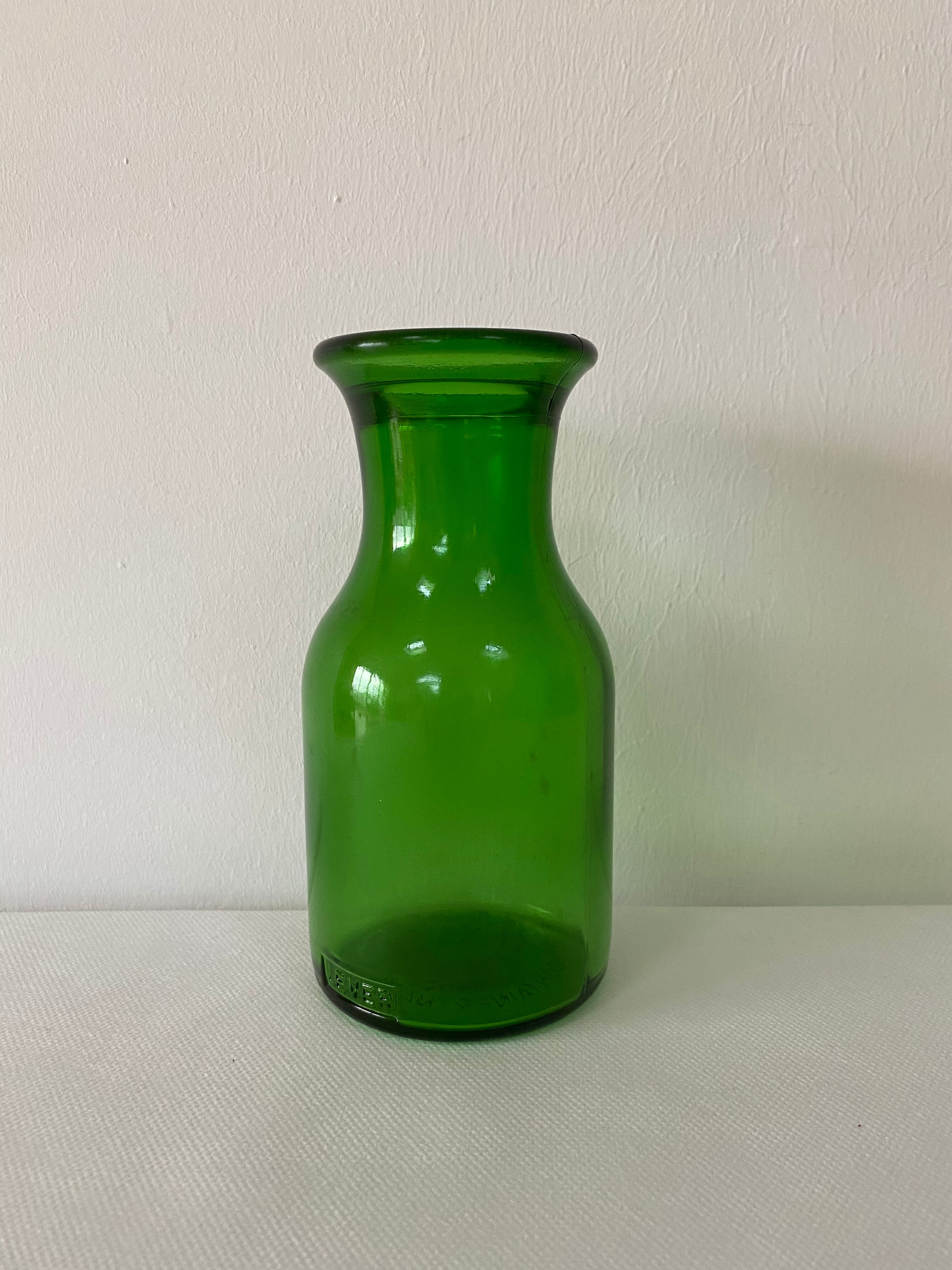 Vase vert vintage