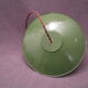 Old hanging in green enamelled sheet metal
