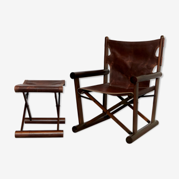 Sergio rodriguez chaise pliante & ottomane pour oca