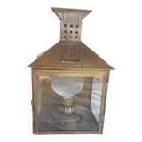 Lanterne laiton et verre