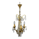 Beautiful chandelier with tassels.