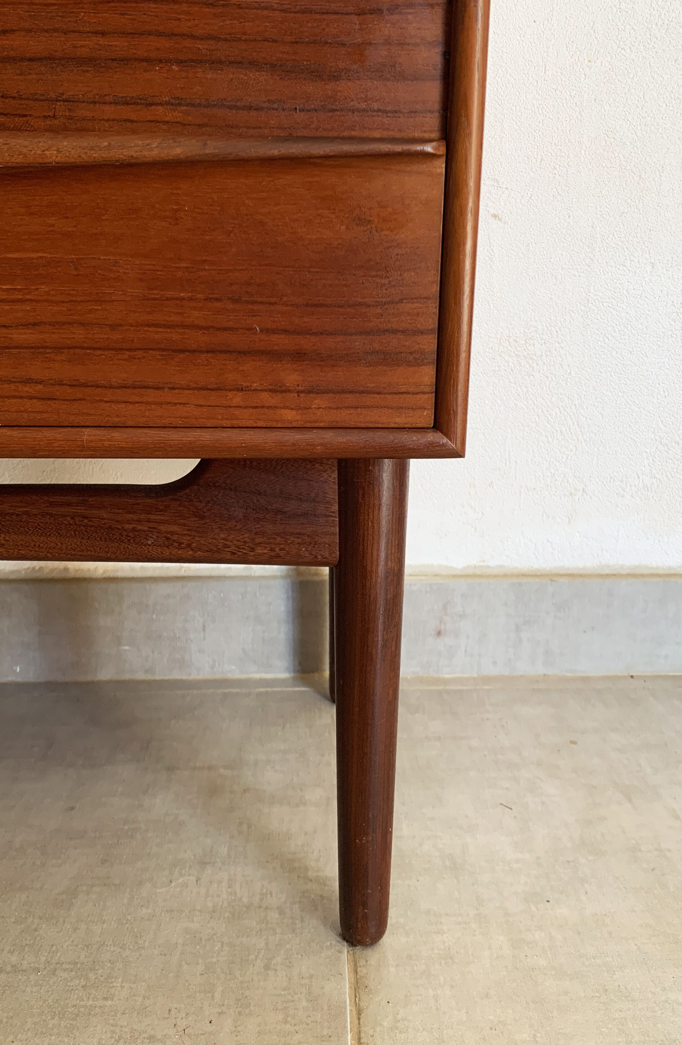 Secretaire vintage danois en teck par svend a.madsen