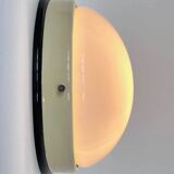 Paire de plafonniers ou appliques encastrées de style Bauhaus en bakélite, années 1940