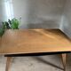 Table rectangulaire vintage en chêne