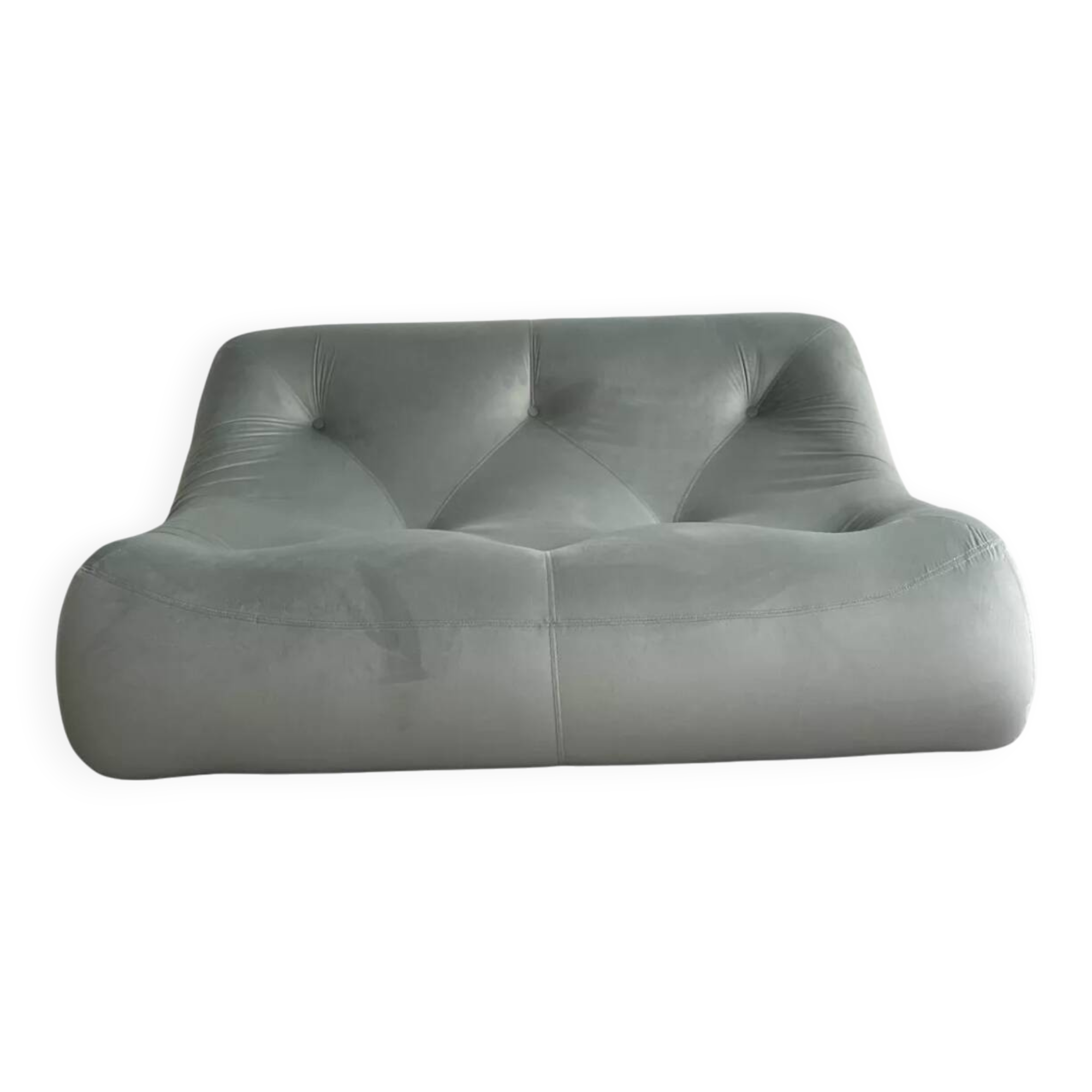 Canapé 2 places kali vert par Michel Ducaroy pour Ligne Roset