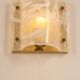 Murano glass wall sconce by Hillebrand, Germany, 1970s