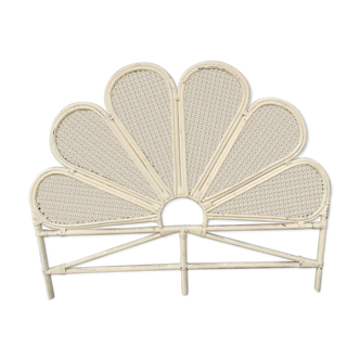 Headboard rattan and caning