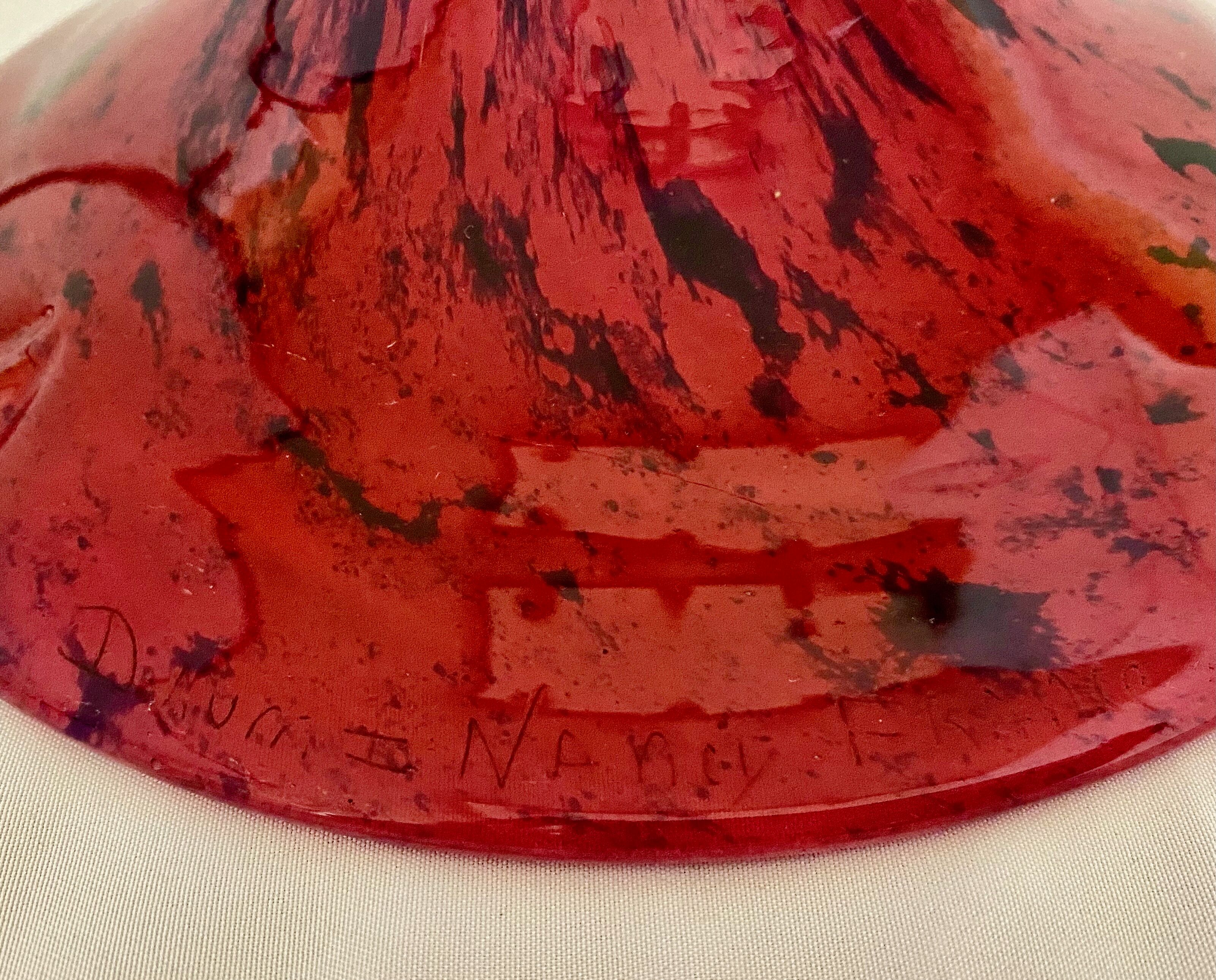 Foot of lamp daum cross of lorraine France Daum nancy france