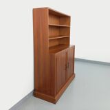 Vintage teak storage bookcase from the 60s