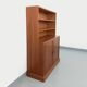 Vintage teak storage bookcase from the 60s