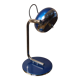 Lamp chrome and blue metal