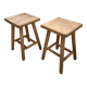 Pair of beech stools