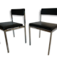 Paire de chaises airborne années 60