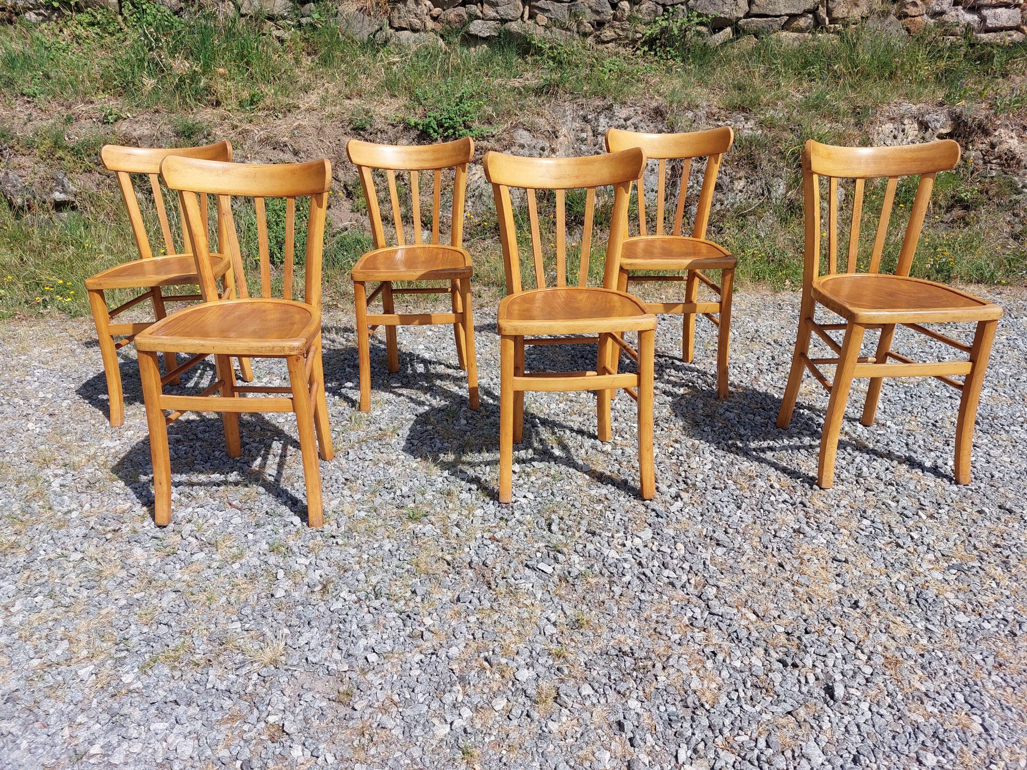 6 Luterma bistro chairs