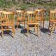6 Luterma bistro chairs