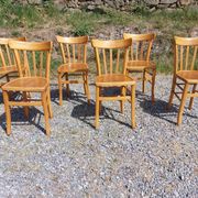 6 Luterma bistro chairs