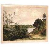 Paysage Aquarelle Legrand