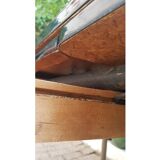 60's blue formica table