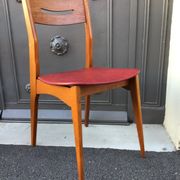 3 Scandinavian chairs 1960 feet compass