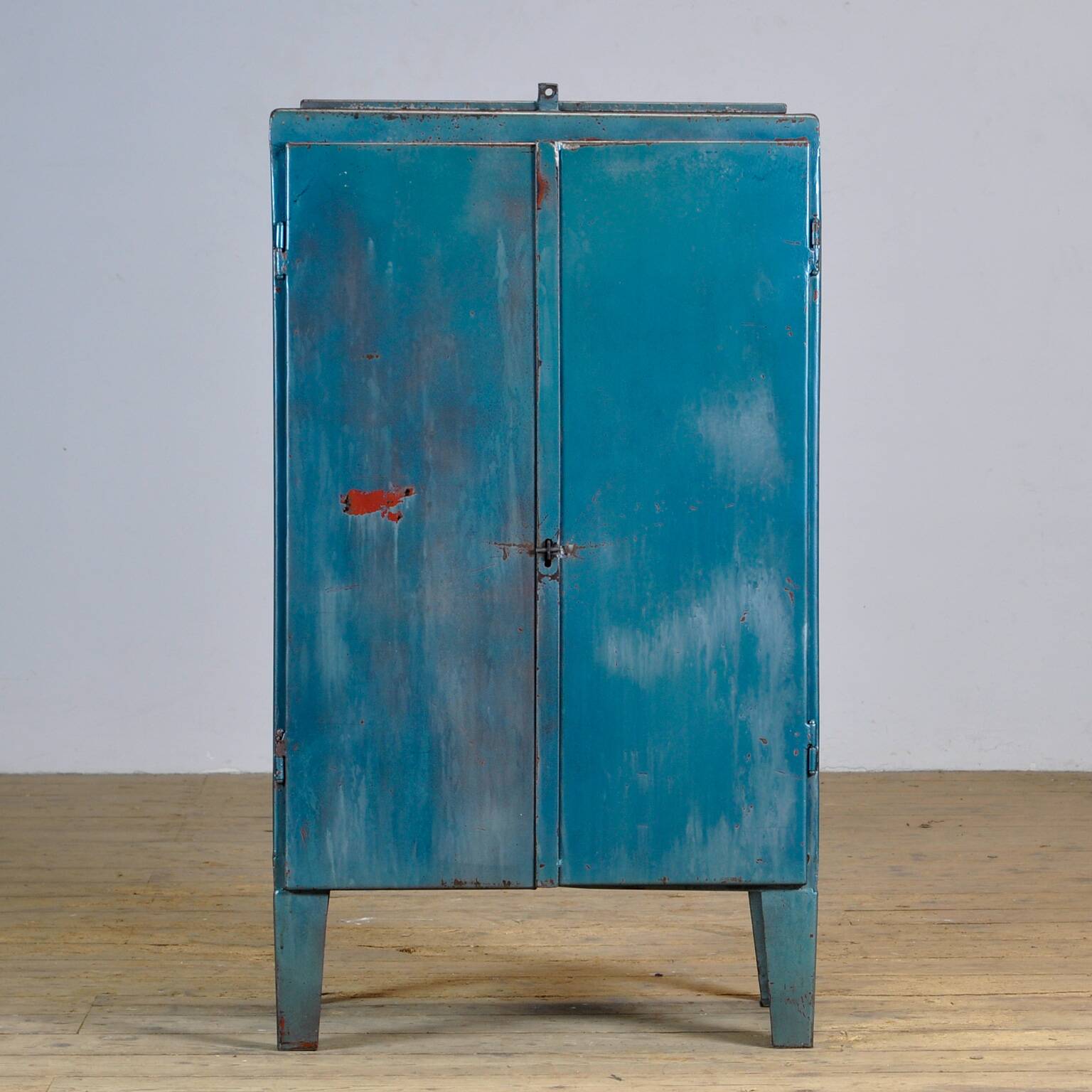 Industrial iron cabinet, 1960s