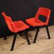 Paire de chaises rouges City par Lucci & Orlandini pour Lamm