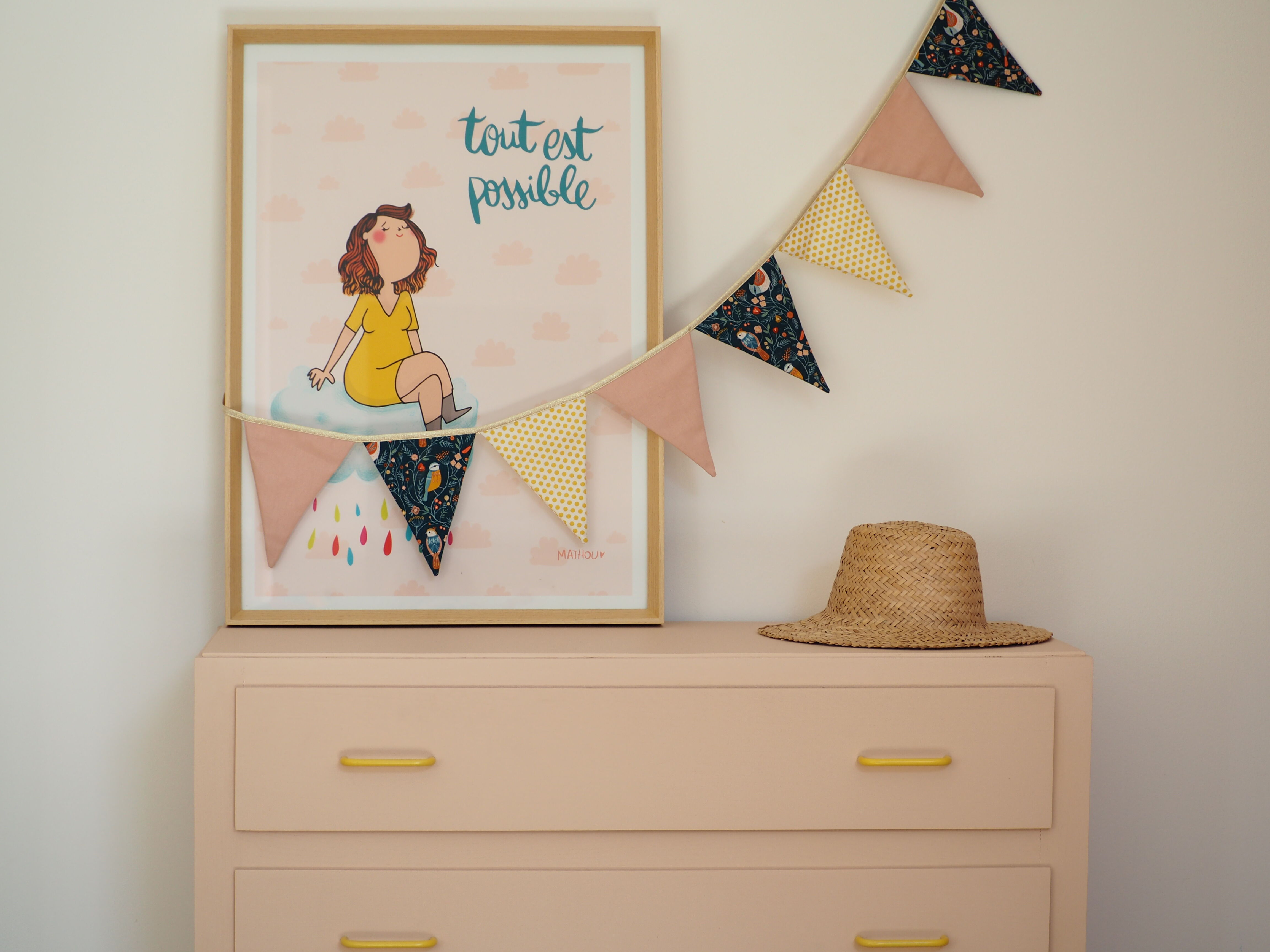 Art Deco chest of drawers