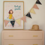 Art Deco chest of drawers