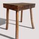 Rustic European Solid Wood Accent Side Table or Stool
