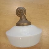 Art Deco opaline suspension