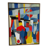 Signed abstract composition