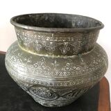 Vase persan bassin cache pot islamique ancien