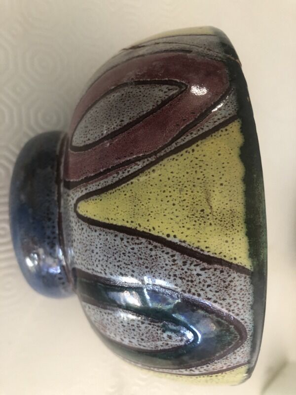 2 vintage 70s Vallauris bowls