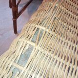 Fauteuils rotin ancien