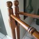 Porte serviette vintage bois/bambou