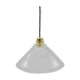 Hanging lamp in glass